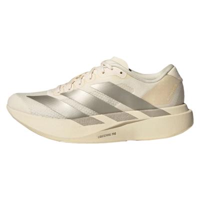 Adizero Evo SL Wonder White женские кроссовки кремовые кибер-металлические тепло-ванильные JR5841