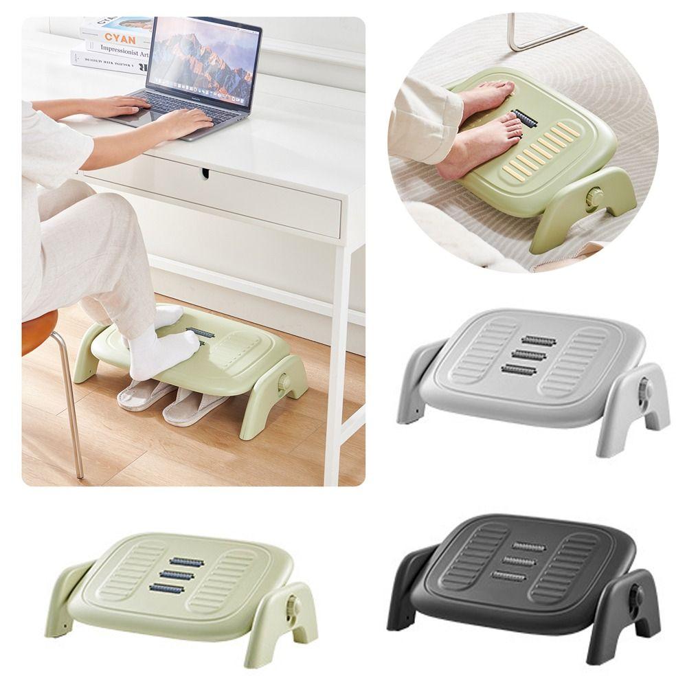 with Massage Rollers Desk Leg Rest Ergonomic Foot Stool Under Desk Footrest Under Desk Use