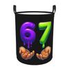 Индивидуальная корзина для белья Six Seven 67, большая корзина для хранения одежды, контейнер для игрушек, органайзер для мальчика, девочки