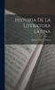 Книга Historia De La Literatura Latina