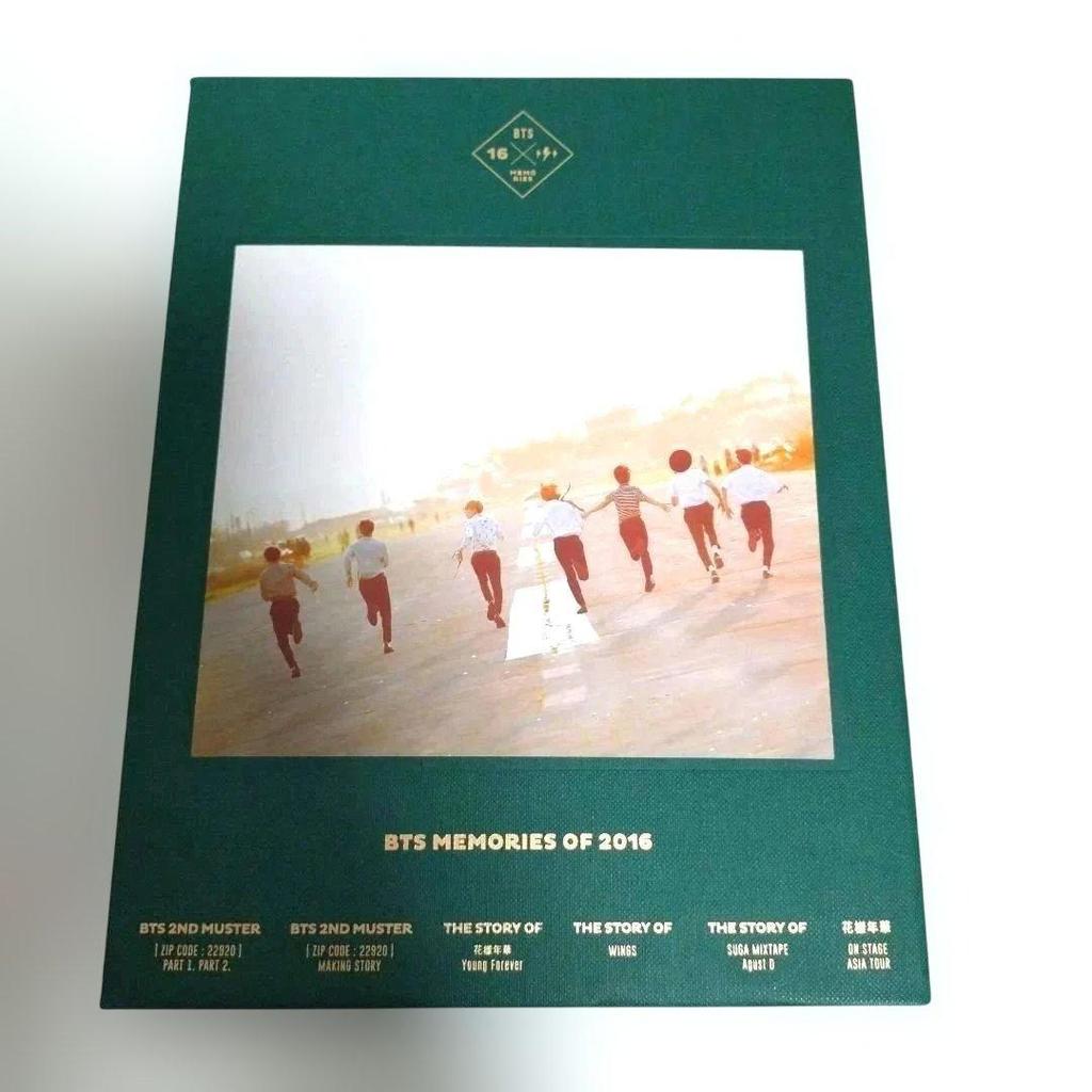 [USED] Extremely Final Price Reduction BTS MEMORIES OF 2016 Trading Cards Included