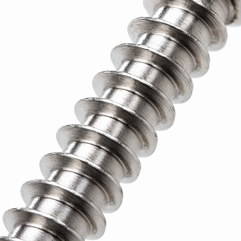 4PCS Metal Guitar Neck Mounting Screws Silver Guitar Neck Joint Ferrules Electric Guitar
