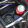 WDM2 2026 Hot Interior Stickers 2pcs Car Cup Holder Non-Slip Cup Coaster Silicone Pad Mat Auto Accessories For Lexus CT ES GS NX IS25