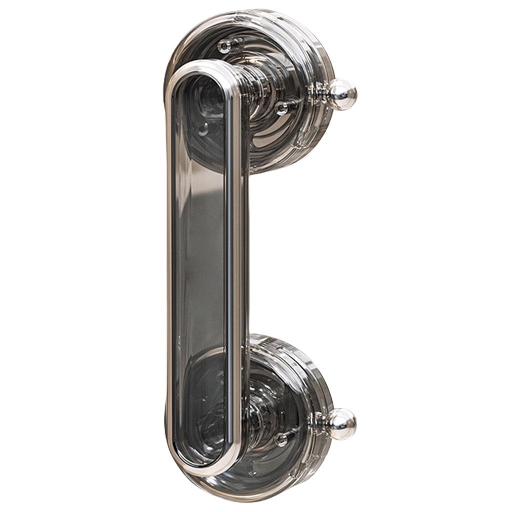 Strong Suction Glass Door Handle for Bathrooms Kitchens and Balconies Removable and Reusable