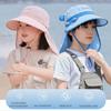 Big Brim Kids Whistle Sunscreen Hat Sun Protection Summer Sunshade Hat Children's Sun Hat  Summer