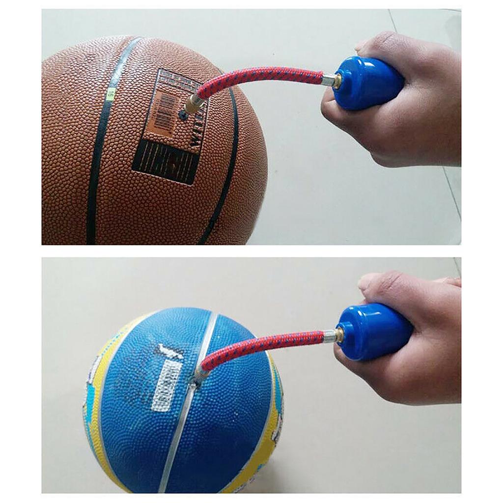 Air Pump Inflator Kits Portable Hand Air Ball Pump Sports Ball Pump Inflator with Needle Extension Hose Easy To Use