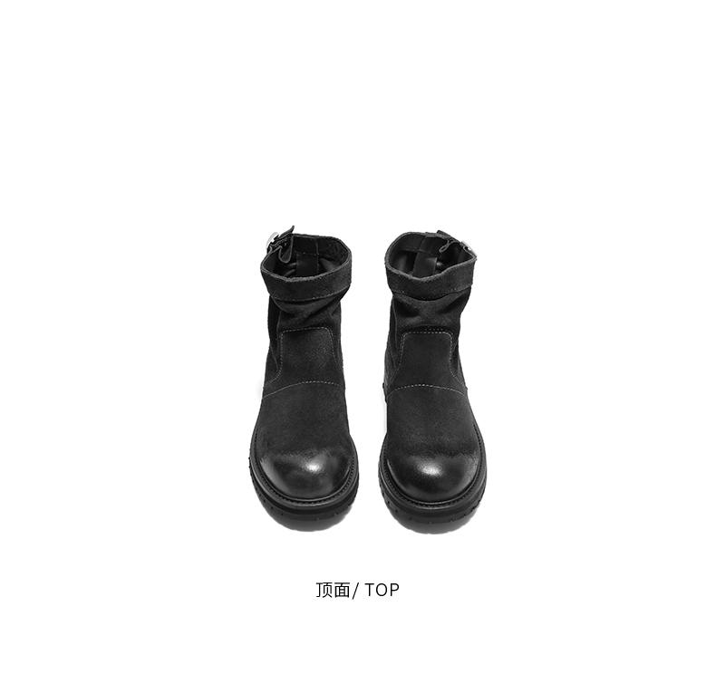 Belle Fashion Comfortable Fashion Boots 2024 Winter New Casual Slimming Short Boots