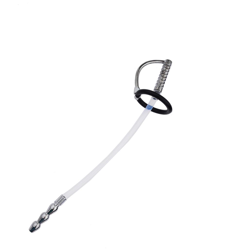 Male Urethral Sound Penis Plug Probe Catheter Prince Wand Male Hands Free Masturbator Ball Stretcher Sex Toy For Man New