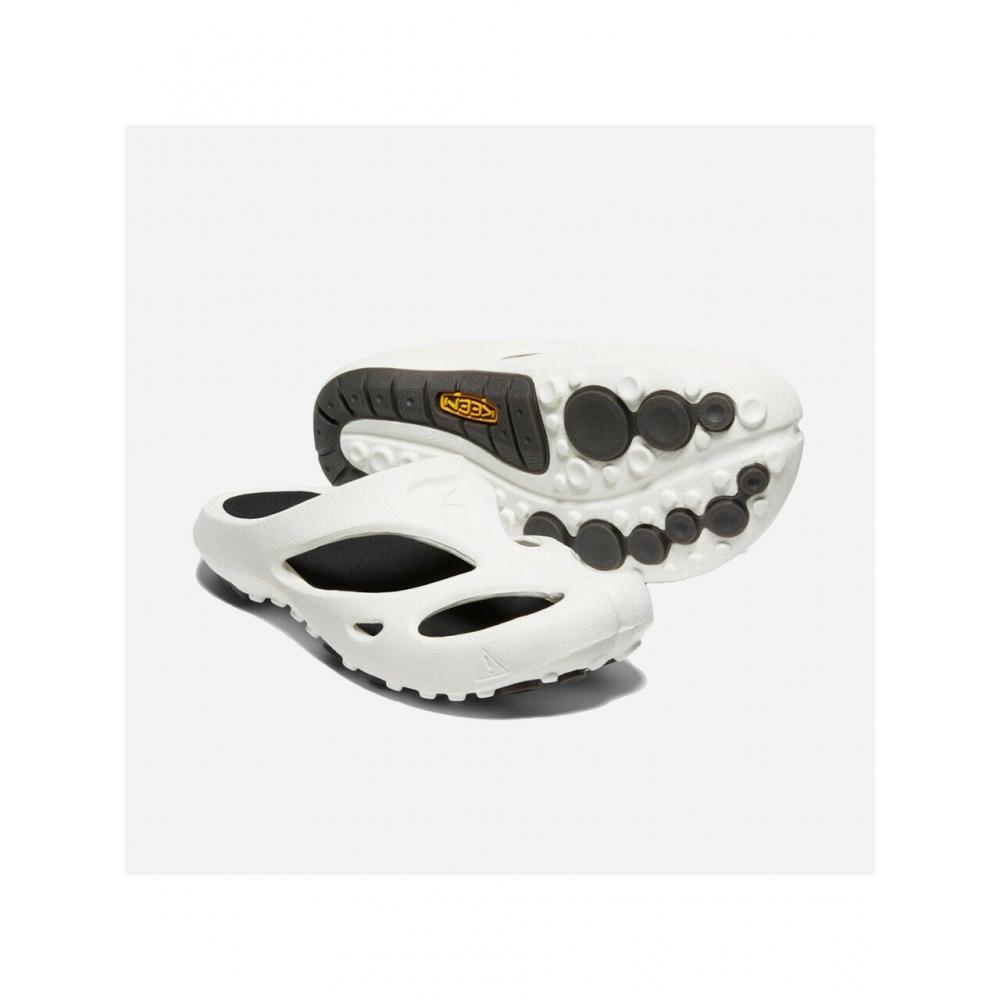 Keen White Unisex Slides