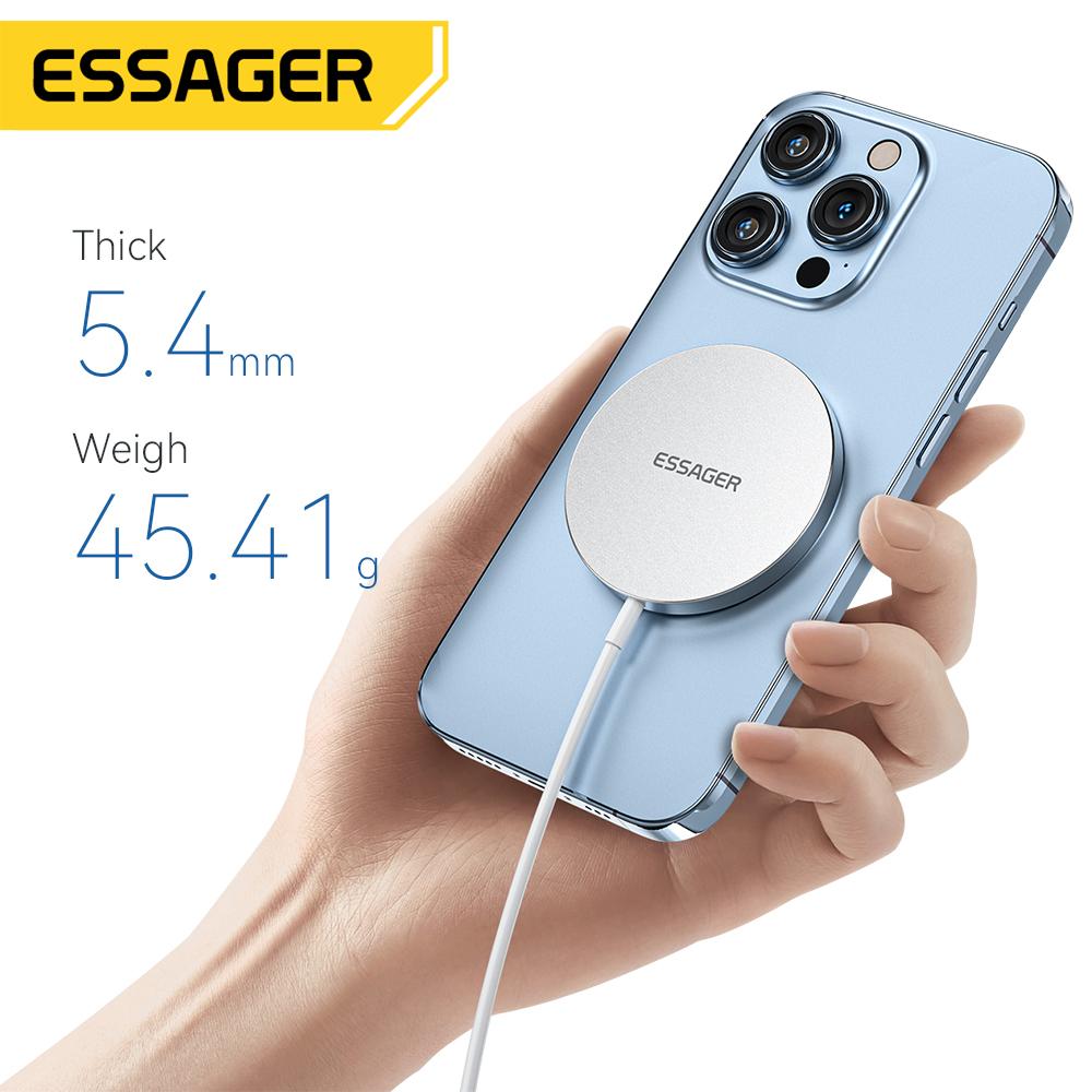 Essager Магнитное беспроводное зарядное устройство 15 Вт для Iphone 14 13 12 для Airpods Pro 3 в 1 Qi Беспроводная зарядная панель для Iwatch Быстрая зарядка
