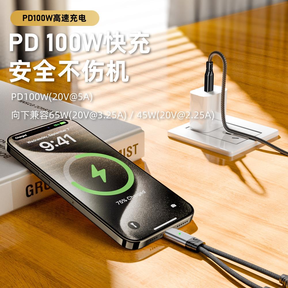 2Pcs Type-C Audio Splitter Adapter PD 100W, 2-in-1 Headphone Jack + Charging Converter HIFI for Phone Tablet Laptop
