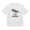 Women's Comfortable Comfy Classic T-Shirt Military Aircraft Graphic Tee