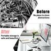 30Pcs Color Silicone Reusable Zip Tie Twist Wire 12cm Multi-Purpose Power Line Fixed Organizer Universal Releasable Cable Tie
