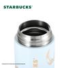 Starbucks Blue Lily of the Valley Travel Thermos Mug