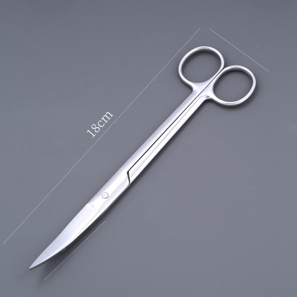 All-Steel Gauze and Bandage Scissors for Household, Surgical, Suture, and Beauty Use