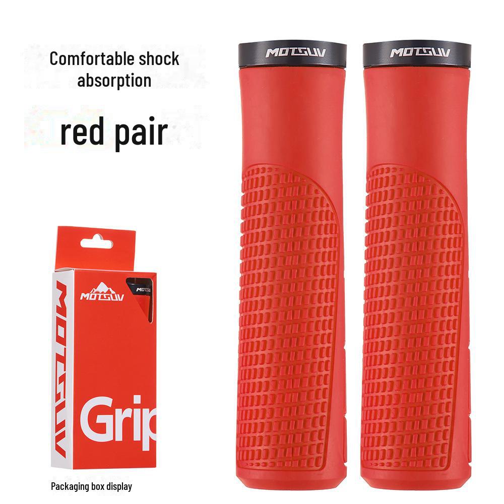 Универсальные нескользящие резиновые ручки для руля велосипеда: Легкий и совместимый с горными, фиксированными и складными велосипедами