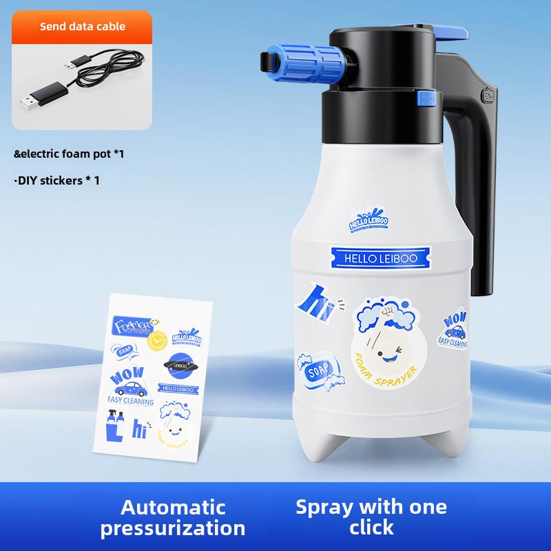 2л распылитель пены для мойки автомобиля, ручной садовый распылитель, пистолет для пены для мойки под давлением, лейка для растений и мойки автомобиля