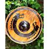 Medieval Viking Shield, Wooden Shield, Compass Shield, Valhalla Raven Shield, Viking Replica Shield, Medieval Warrior Shield
