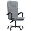 VidaXL Reclining Office Armchair Reclining Seat Computer Chair Adjustable Backrest and Footrest Office Furniture 349617
