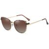 Women New Magnet Clip On Polarized Sunglasses Fashion Brand Cat Eye Square Frame Anti Blue Light Reading Glasses 2 In 1 Glasses