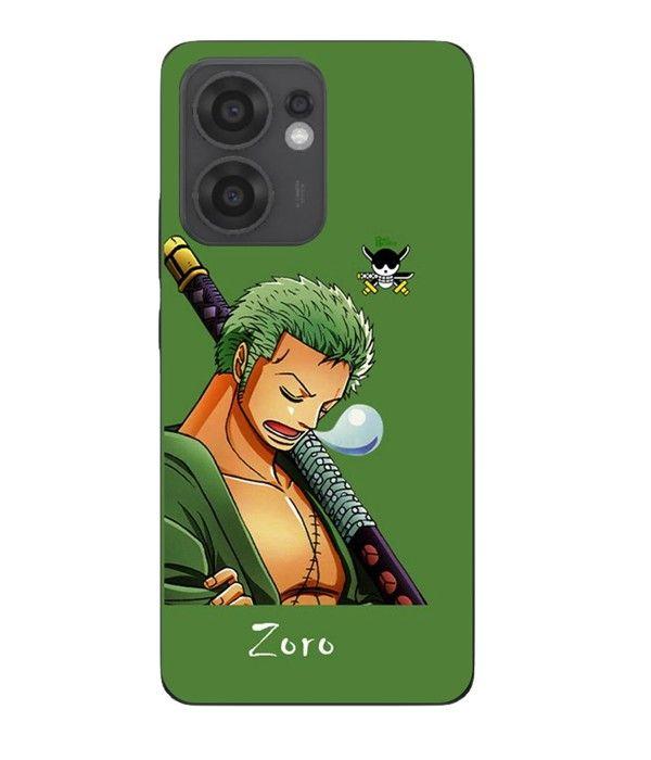 Coque Maniacase Pour Oppo Reno 13F Roronoa Zoro One Piece manga anime