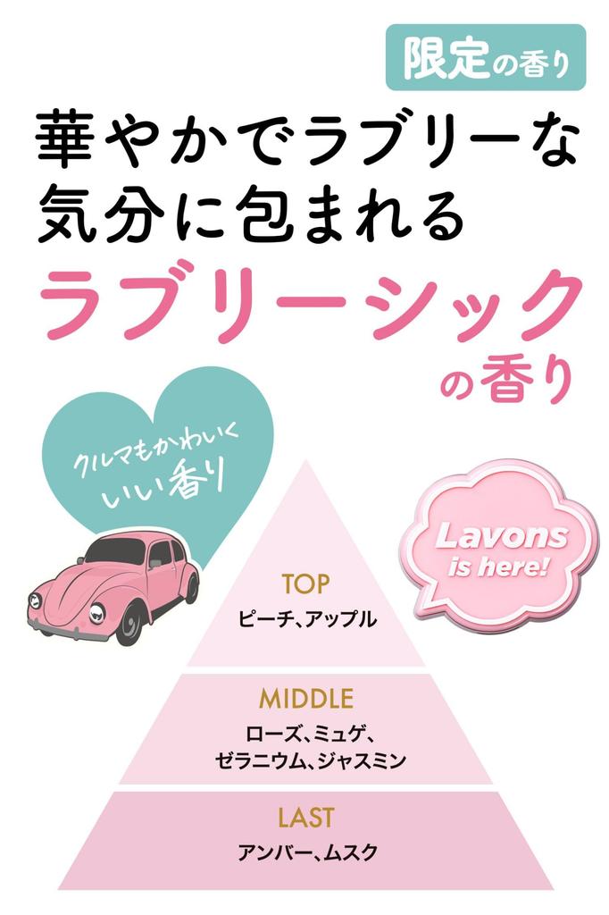 Labon De Boone [Car ] Clip Type Deodorizing Lovely Chic 110g