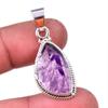 Natural Cacoxenite Gemstone 925 Solid Sterling Silver Jewelry Pendant 1.50" j0W27