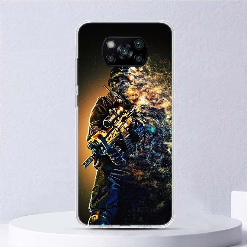 Counter Strike Cs Go Мягкий чехол для Xiaomi Poco X7 X6 X5 X4 X3 Nfc F6 F5 Pro Чехол для телефона F4 Gt F3 F2 F1 M5S M4 M3 M5 Funda Coque