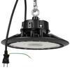 Wellux High Bay LED IP65 Waterproof and 5000K Daylight Suitable for Indoor and Outdoor Hanging Installation UHB73 Light, 150W, Dustproof, White,