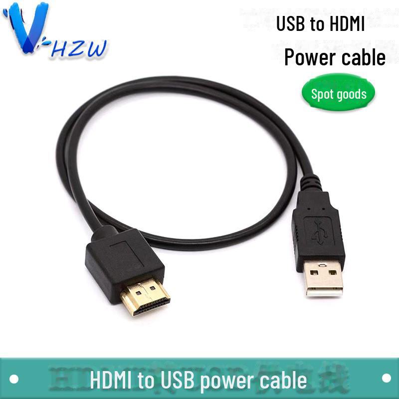 0,5 м USB-HDMI мужской кабель питания для компьютеров
