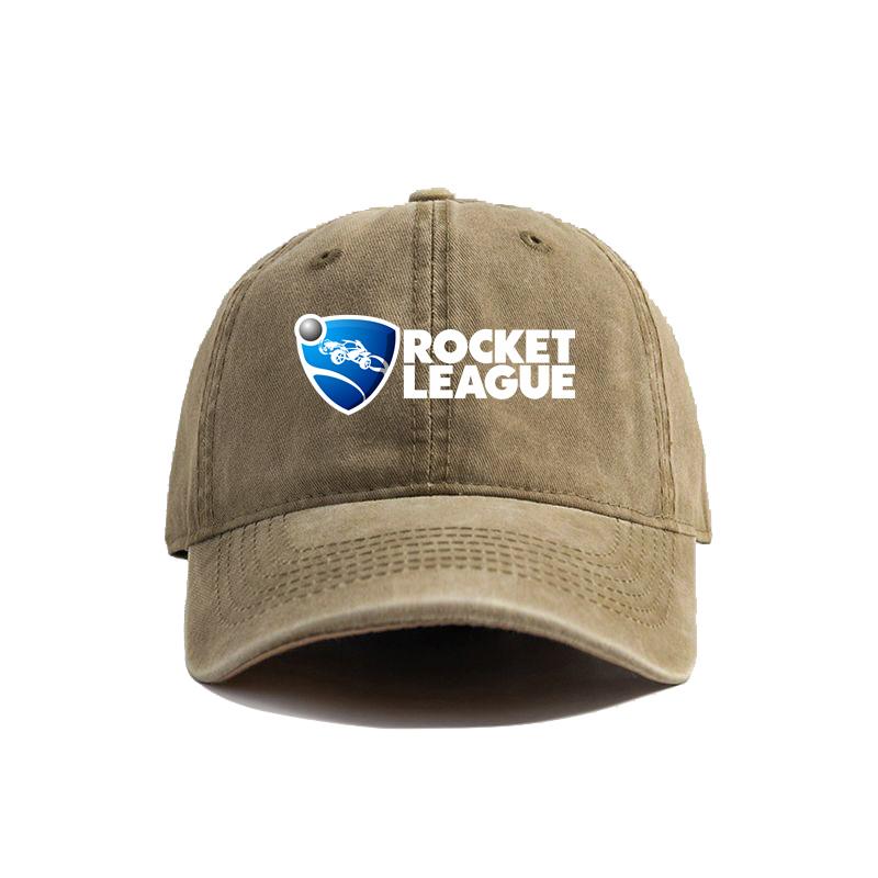 Кепка Rocket League Летняя Потертая Папа-кепки Унисекс Регулируемая для улицы Для женщин Унисекс