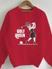 Golf Queen Cartoon Character Women's Sweatshirts
