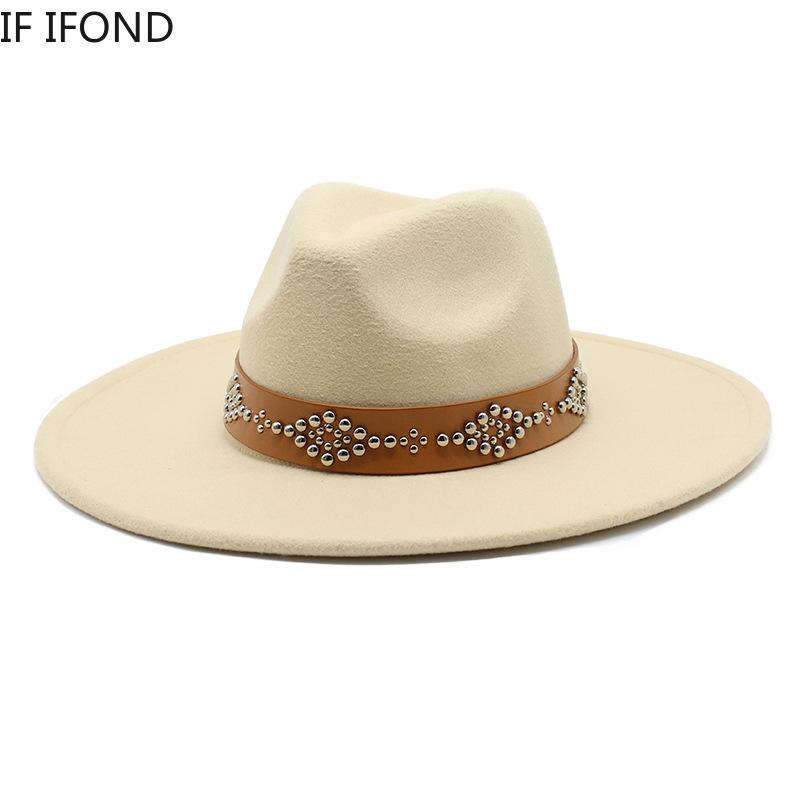 2022 шляпа Федора для женщин, шерстяная фетровая шляпа в стиле ретро, ​​джазовая шляпа с широкими полями 9,5 см, церковная свадебная шляпа, уличная модная черная кепка под платье