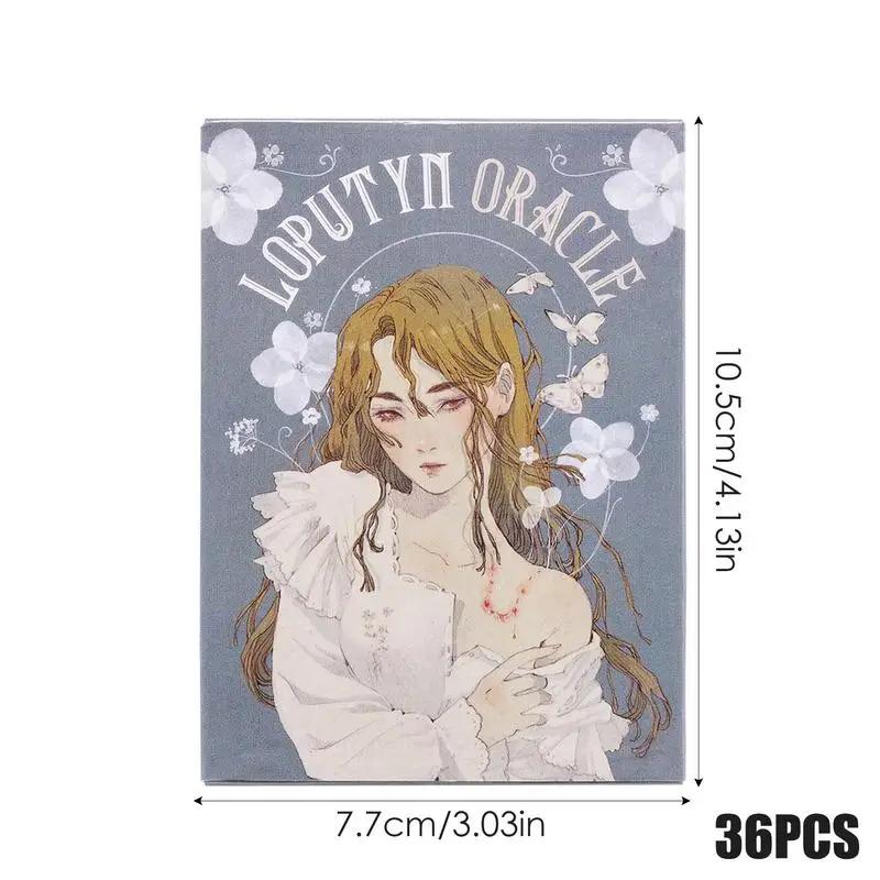 Карты Лопутина Оракула, колода из 36 предметов, английские видения, гадания, настольная игра