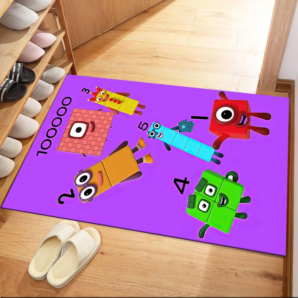 Numberblocks Carpet Design For Bedrooms Dormitory Balcony Decorate Room Antislip Carpet Office Home Decor Perfect Gift For Friends Family