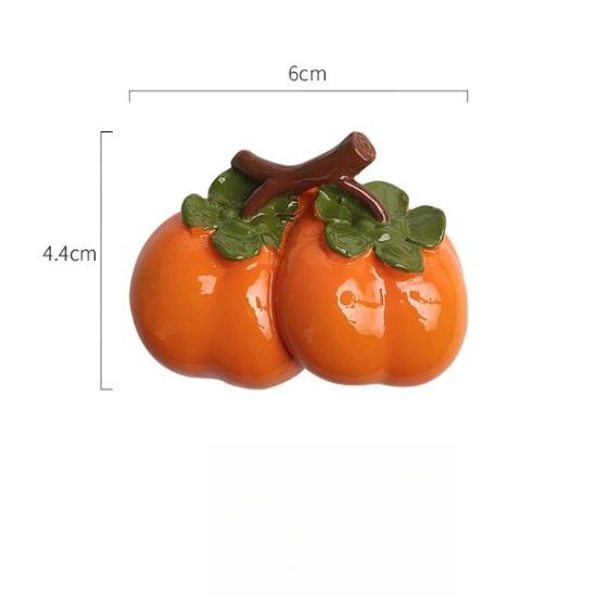 3D симуляция сельские овощи фрукты магнитные наклейки на холодильник магниты на холодильник арбуз лук баклажан перец Милая модель