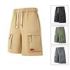 Men's Five Quarter Pants, Men's Pants with Multiple Pockets, Men's Work Pants, Men's Summer Shorts
