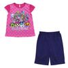 Tamagotchi Glowing Short Top and Bottom 562 Girls' Pajamas, Sleeves, Set,