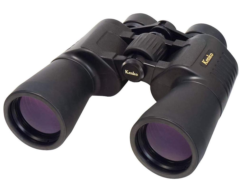 Kenko Binoculars Artos 7x50 Porro Prism 7x 50 Caliber Wide Fully Waterproof Twist Up Viewing Black 971703