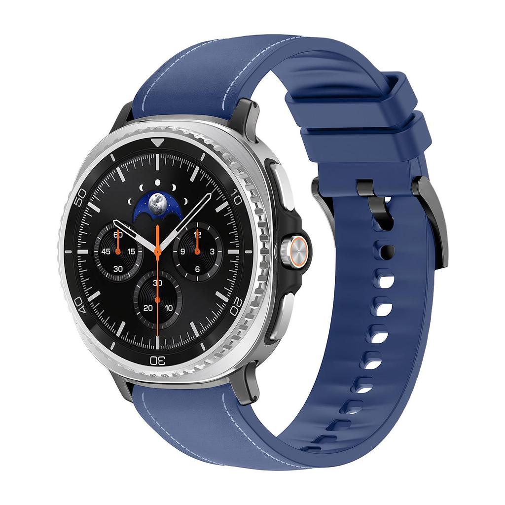 Совместимый кожаный и силиконовый ремешок для Samsung Galaxy Watch 8/8 Classic