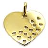 [L5335] - Gold Plated Pendant 'Love'