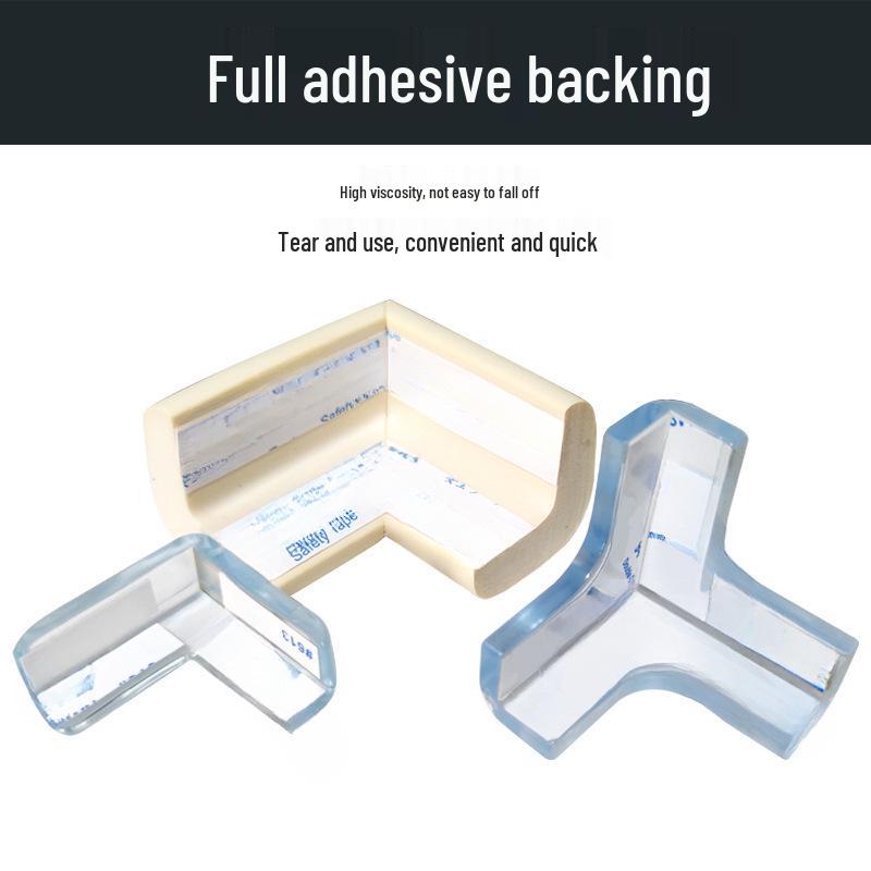 Силиконовые Угловые Защиты для Стола - Противоударный, Мягкий Набор Безопасности для Мебели.