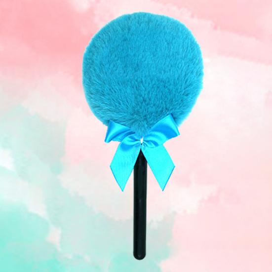 Косметическая слойка, полезная мягкая щетина, длинные волосы, косметическая слойка в форме леденца, портативный маркер для макияжа, пудра для макияжа, пудра для подарка