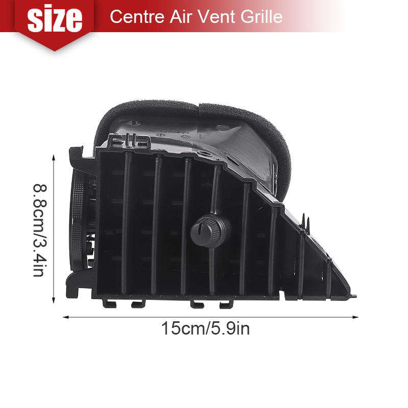 Car Dashboard Center Air Conditioner A/C Vent Outlet A4478300654 A4478300454 For Mercedes-Benz Vito V260 W447 W448 17-23