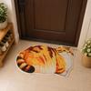 Ginger Cat Bathroom Carpet Russian Blue Floor Mat Entrance Carpet  Living Room Tea Table Bedside