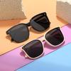 Children's Glasses Baby Sunshades Trendy Style Personalized Boys and Girls Sunglasses Photo Handsome Anti-ultraviolet Sunglasses Trendy
