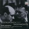 CD DMITRI SHOSTAKOVICH, MSTISLAV ROSTR - Rostropovich Plays Shostakovich SU41012 Supraphon 2013 Japan Classical Used