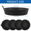4PCS Car Cup Holder Silicone Insert Car Cup Placemat Non-Slip Car Cup Protective Pad Heat Resistance Car Cup Holder Waterproof
