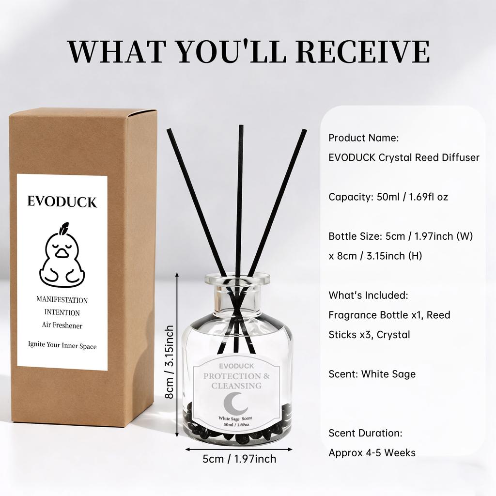 Диффузор с цветочным тростником - аромат ванили 3,38 унции ароматизированный диффузор с палочками домашний аромат эфирное масло для декора полки в ванной