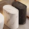 Small Trash Can With Concealed Lid Waste Bin Perfect For Tight Space In Bathroom Or Laundry Room Garbage Can